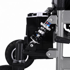 Lightweight Electric Wheelchair for Adults, Airline Approved with 2-Pack Battery