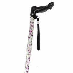 6 Pack Comfort Axis Walking Cane or Stick Stretchable Elastic Wrist Straps Black