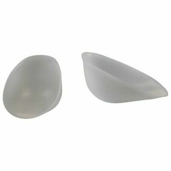 Hard Plastic Heel Cups Athletic Protectors for Plantar Fasciitis – 1 Pair New
