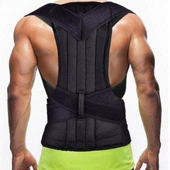 Waist Support Corrector Brace Men/Women Posture Back Lumbar Shoulder Belt Girdle