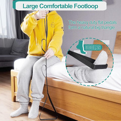 42 Inch Long Leg Lifter,Leg Strap with Large Foot Loop,Leg Lifter after Hip