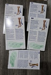 5 JOBST Ultra Sheer Support Compression Stockings Thigh CT Sun Bronze 8-15 mmHg