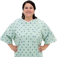 3 Pack – Hospital Gown IV Snap Sleeves – One Size Fits All (Small – 2XL)