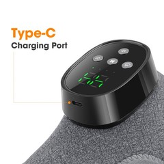 Electric 4 Modes Heated & 4 Vibration Foot Ankle Massager Pain Relief 1800mAh