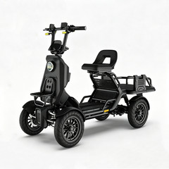 500W 4 Wheel Mobility Scooter 48V 27Ah 15.5MPH All Terrain Electric Scooter NEW