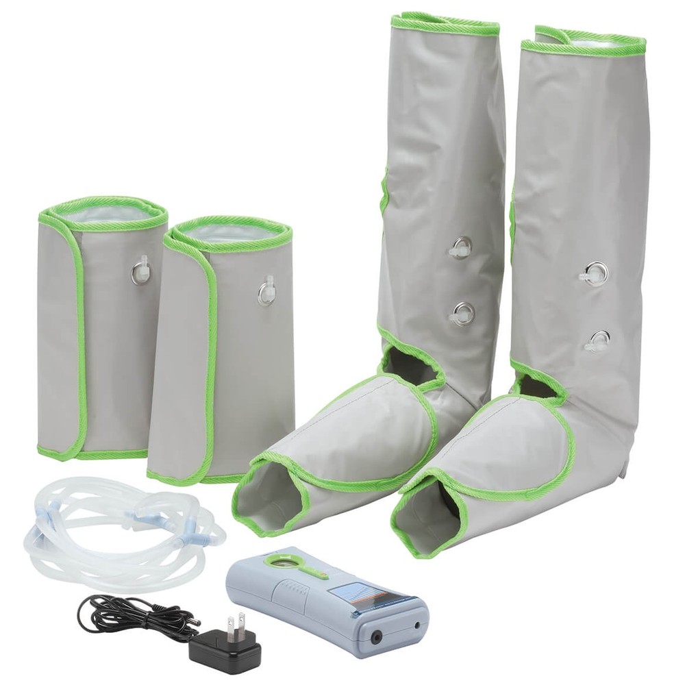 Silver StepsTM Air Compression Boots, Muscle Relaxation, Made of Soft Nylon