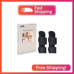 supregear Finger Splint Support, 2 Pack Adjustable Reusable Trigger Finger Splin