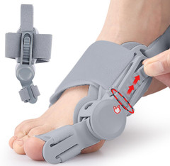 Adjustable Bunion Corrector Toe Straightener Hallux Valgus Splint Brace Left Rig