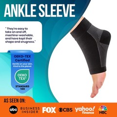 Ankle Brace Support Compression Socks Foot Wrap For Tendonitis Arthritis