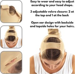 Chin Strap Post Surgical Compression Bandage for Women Face Slimmer Jowl Tigh…