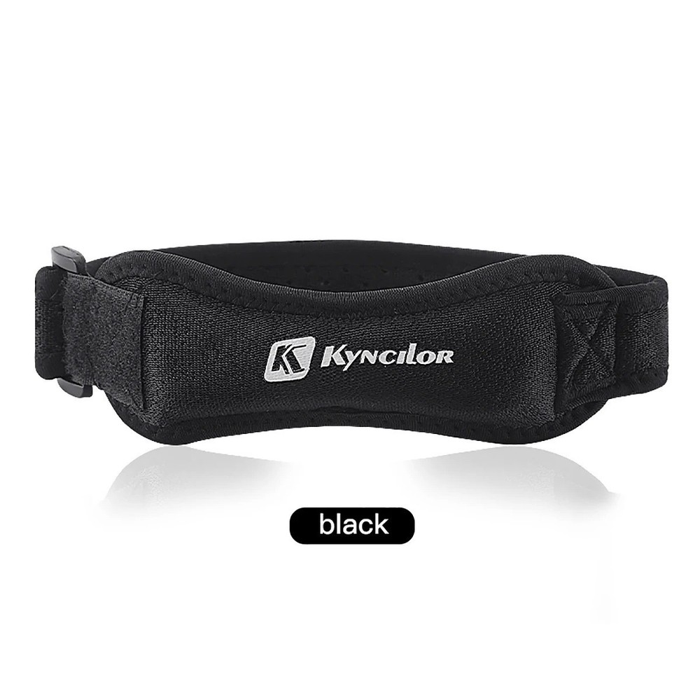 Adjustable Patella Knee Band Silica Gel Support for Running Gym Cycling