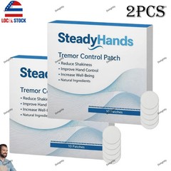 2X Steadyhands Tremor Control Patch, Steady Hands Control Patch -Hand Stabilizer