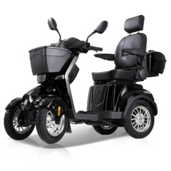 Heavy Duty 4-Wheel Mobility Scooters 31 Miles 3-Speed 800W 500lbs Capacity
