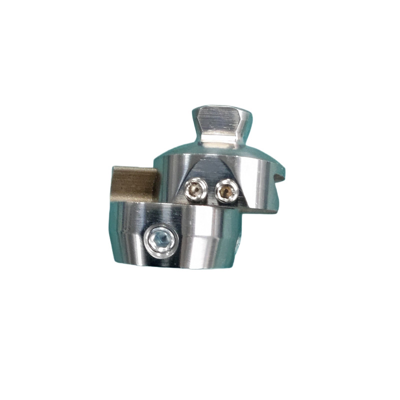 45mm Sliding Pyramid Double Adapter Prosthetic Connector Stainless Steel