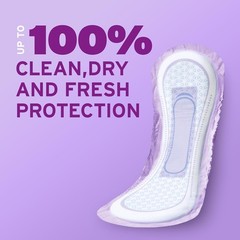 39 Count Incontinence & Postpartum Pads – 7 Drop Ultra Absorbency, Long Length