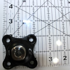 STANDARD MALE PYRAMID ADAPTER 0217 BLACK w SILVER PYRAMID TRULIFE? – MINT COND.