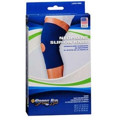 Sport Aid Open Patella Neoprene Slip-On Knee Sleeve X-Small