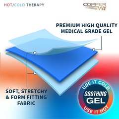 XX-Large Cold & Hot 360 Compression Sleeve for Knee, Elbow, Ankle, Wrist
