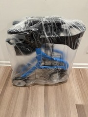 Drive Medical Nitro Sprint Rollator Walker Heavy Duty w/ Seat Blue