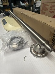 Moen Brantford Brushed Nickel 24″ Designer Grab Bar, YG2224BN YG2224BN