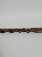 Twisted Oak Walking Cane Handcrafted Wood Cane Wooden Walking Cane 33″