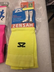 Zensah Tech+ PLUS ARGYLE Compression Socks Pick Size & Color