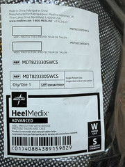 Medline MDT823330SWCS HEELMEDIX Advanced Heel Protector w/ Wedge