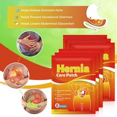 30pcs Abdominal Hernia Care Patch Portable Safe Reduce Pain Stomachache Patch