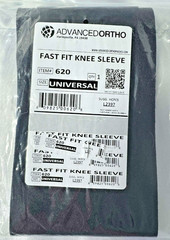 Advanced Ortho The Fast Fit Universal Knee Sleeve Model 620 L2397 Fits All Sizes