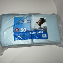 Comfort Wear Disposable Underpads 23″ X 36″ 50 count Premium Grade