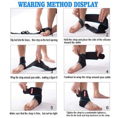 Ankle Brace for Sprained Ankle, Ankle Support for Women & Men, Adjustable
