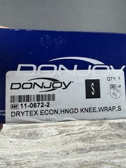 DONJOY DRYTEX – ECON Hinged Knee Wrap Small