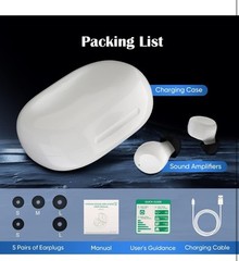 Digital Hearing Aids Invisible Noise Reduction Sound Amplifier Elalight HA201
