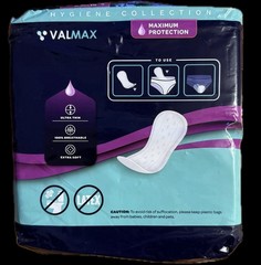 Valmax Daily Pad Regular Size Moderate Absorbency 20 per pack
