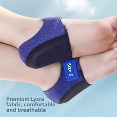 Heel Shoe Inserts Medical Soft Silicone Relief for Long Time Standing Foot Pain