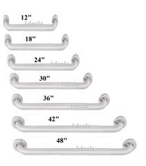 Commercial Grab Bar Stainless Steel Bath Bathroom Safety Handicap Hand Wall Rail
