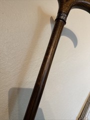 Asterom Walking Cane Handmade, Ergonomic, Wooden NEW Beautiful Wood Grain Classy