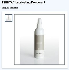 NEW! ESENTA LUBRICATING DEODORANT SPRAY (8OZ / 236ML)