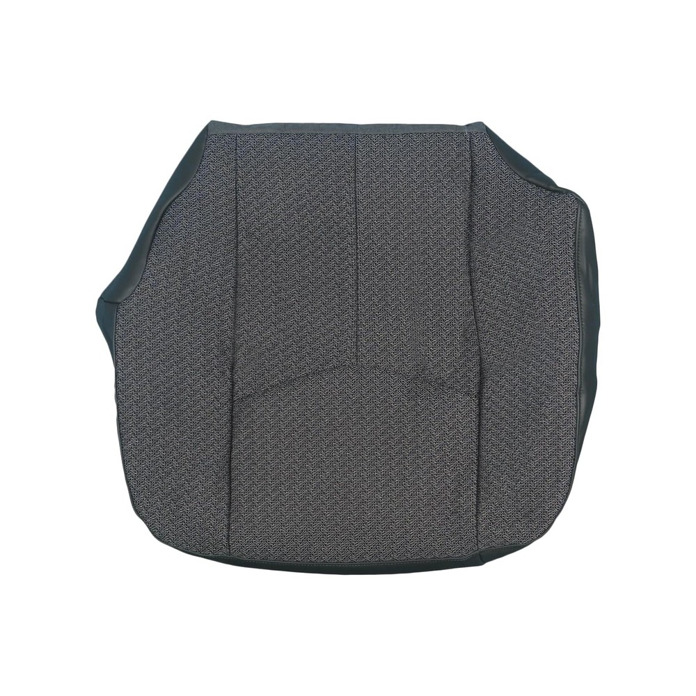 Cloth Dark Gray Driver Side Bottom Seat Cover Compatible with Dark Pewter Gray