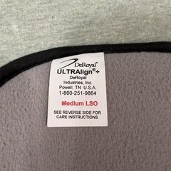DEROYAL ULTRAlign + Support Back BOA BRACE, Size Medium LSO
