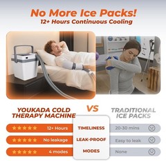Youkada Cold Therapy Machine For Knee Shoulder Hip & Ankle Recovery