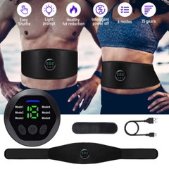 EMS Massager Abdominal Back Full Body Muscle Stimulator Pain Relief Device Smart