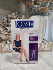NEW Jobst Compression Thigh High 30-40 Size SMALL BLACK Ultra Sheer LOT of 5 NIB