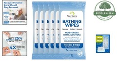 Disposable Aloe Vera Bathing Wipes – Soft, Alcohol-Free Cleansing for All Ages