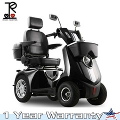1000W Heavy Duty 4 Wheel Mobility Scooters for Seniors 40 Miles 500 lb Capacity