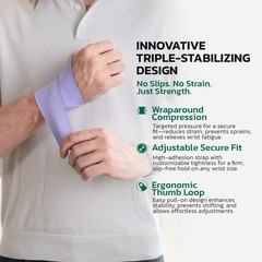 Adjustable Wrist Brace for Pain , Carpal Tunnel & Tendonitis – Ergonomic Comp…