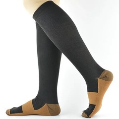 Copper Compression Socks 20-30mmHg Graduated Support Mens Womens S-XXL Wholesale