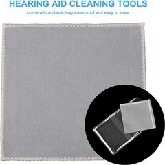 Hearing Aid Cleaning Brush Set 7 Tools with Pouch