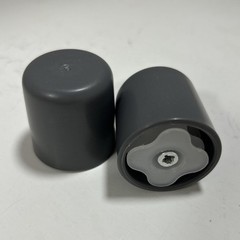 Walker Guide Caps 1 1/8” Universal Replacement Set Of Two Mobility Equipment