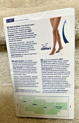 Jobst Women UltraSheer Stockings 8-15 mmhg Compression Thigh High Medium Black